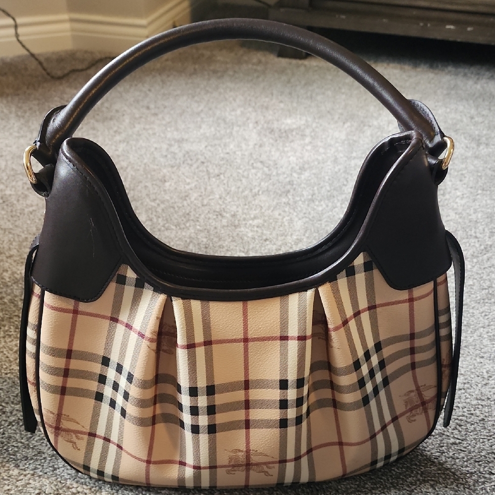 AUTHENTIC BURBERRY Plaid Handbag